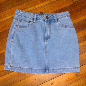 Jean skirt